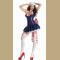 Deluxe Shaper Pin Up Sailor Costume