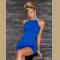 Blue Sleeveless Mini Dress