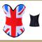 UK Flag-style Corset 