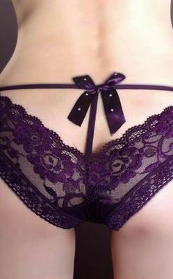Purple Sexy Ribbon L...