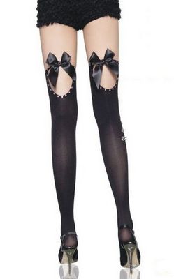 Opaque Thigh-Highs w...