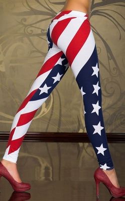 American Flag Leggin...