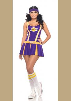Sexy NBA Lakers Cheerleader Costume