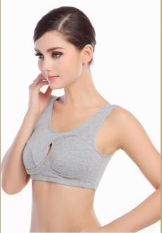 Fashion single-bra women's sports bra