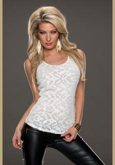 Romantic Fantastic White Polyester round neck Sleeveless Plain See Thought FASHION DRESSES Products Fashion Dresses Mini