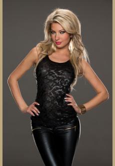 Ladies Sleeveless Top available with round neck