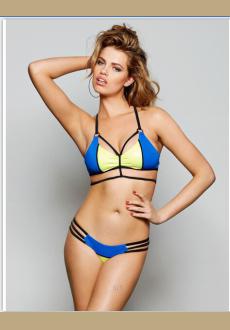 2015 Beach Bunny Form and Function  Top and Brazilian Bottom