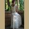 Casual White Lace Dress V-neck Sleeveless Long Beach Dresses