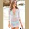 LINEN BEADED COVER-UP 