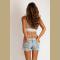 Summer Lace Swing Vest Sleeveless Top Strappy Cami Beach Bra