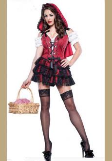 In Character Racy Little Red Riding Hood Adult Costume