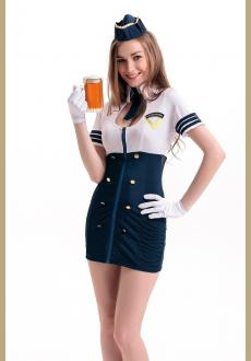 Wholesale Womens Stewardess Costume