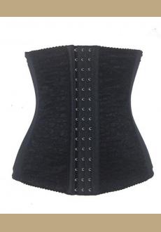 Black Vikoros Womens Waist Cincher Shaper Slimmer Training Corset Vest Shapewear