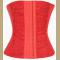 Red Vikoros Womens Waist Cincher Shaper Slimmer Training Corset Vest Shapewear