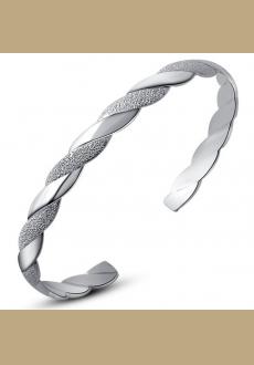 SS11035 S999 flash frosted silver bracelet 