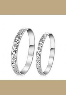 SS11045 Starry couple rings S925 sterling silver rings