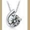SS11018 S925 pure silver pendant Valentine necklace