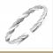 SS11035 S999 flash frosted silver bracelet 