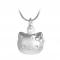 SS11042 Hello kitty   S925 sterling silver necklace