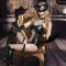 Womens Sexy Black Catwoman Outfit Halloween Costume Lingerie