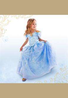 Girls Kids Children Cinderella Fancy Princess Palace Cosplay Dress