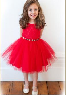 Fabulous red princess dress