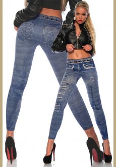Print leggings jeans dark sexy