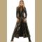 The Matrix Outfit Cosplay Cool Latex Faux Leather Halloween Party Costume For Women