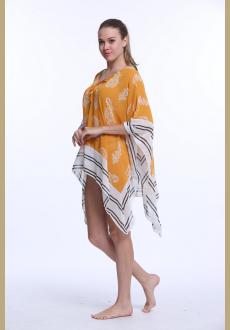 Hot selling Long Beachwear swimsuit cover ups high quality transparent cover beach dress