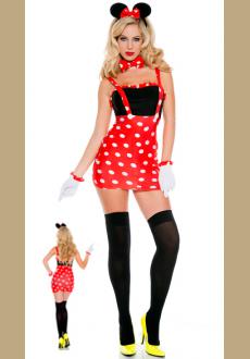 Sexy Darling Miss Minnie Mouse Costume