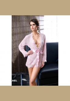 SHEER ROBE WITH PANTY