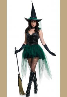 Emerald Witch Costume 