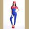 bodysuit style plumber costume ，it comes with hat,bodysuit,gloves