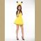 sexy pikachu dress costume,accessory:headwear