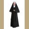 sexy hood nun costume,it comes with hood cape,dress