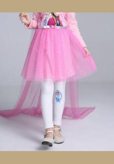 White velvet girls leggings tights Korea style children s clothes