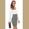 2016 Office Lady Elegant Geometric Patchwork V neck Long Sleeves Hip packed Mini Pencil Dress Women Fashion tight Vestid