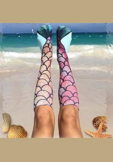Mermaid Knee High Socks