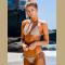 Adorable Lace Halter Bikini Sets Swimsuit in Tassel