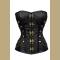 Steampunk corset bustier