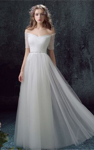 Elegant bride  dress