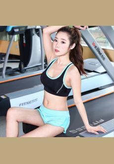 Women Sports Yoga shockproof Bra Set Fitness Training Running Sportswear Gym Breathable Bras