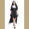 Women's Dreadful Nun Plus Size Costume