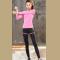 Women Quick Dry Yoga Sets Running Clothes Full Length T shirts Fake Yoga Pants Fitness Sports Suit