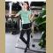 Two Piece Sport Pants Set Elastic Slim Fitness Kit Quick Dry T Shirt Short Sleeve Running Yoga Wear