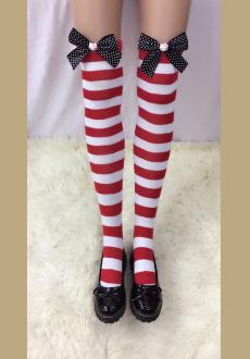 Nylon Cute Sexy Striped Stockings For Halloween