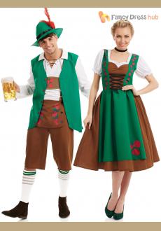 Mens Traditional Bavarian Fancy Dress Costume