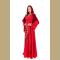Women's Halloween Costumes Priestess The Red Woman Copslay Dresses Cloak