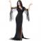 Ladies Black Immortal Soul Witch Halloween Fancy Dress Costume