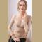 Lace V-neck double-layer thermal  underwear long-sleeved winter underwear set